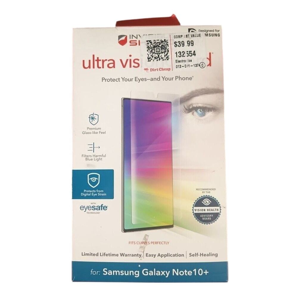 ZAGG InvisibleShield Ultra VisionGuard Samsung Galaxy Note10+